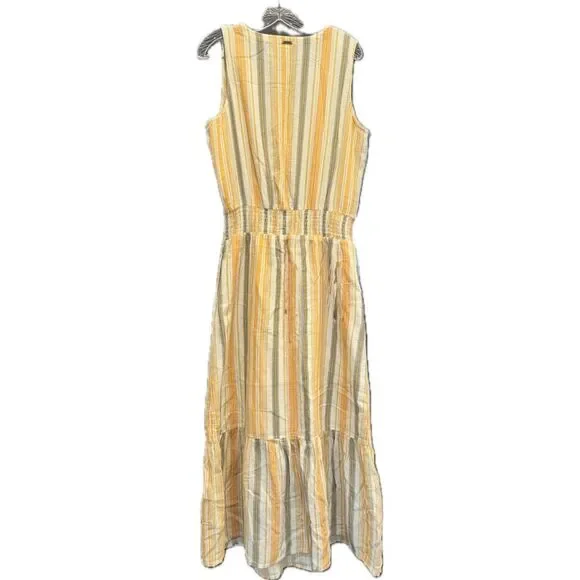 Praya California Dreaming Organic Cotton Yellow Dress - Medium - Picture 2 of 5